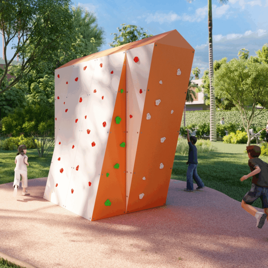 Bloc d'escalade aire de jeux